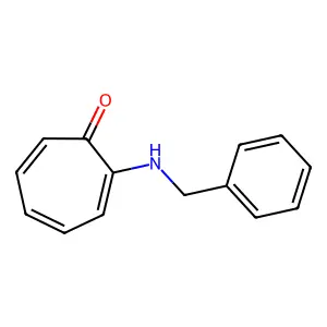 2-(Benzylamino)cyclohepta-2,4,6-trien-1-one structure