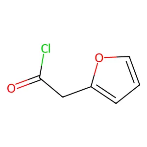2-呋喃乙酰氯 structure