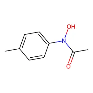 N-羟基-N-(4-甲基苯基)乙酰胺 structure