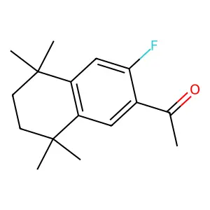1-(3-Fluoro-5,5,8,8-tetramethyl-5,6,7,8-tetrahydronaphthalen-2-yl)ethanone structure