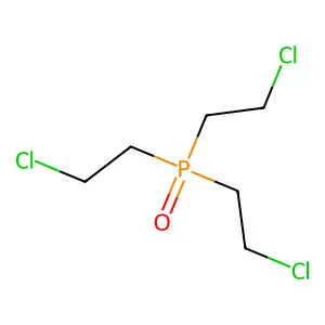 Tris(2-chloroethyl)(oxo)-lambda~5~-phosphane structure