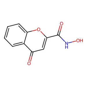 Chromone-2-carbohydroxamic acid structure