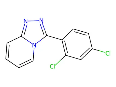 3-(2,4-Dichlorophenyl)-[1,2,4]triazolo[4,3-a]pyridine structure