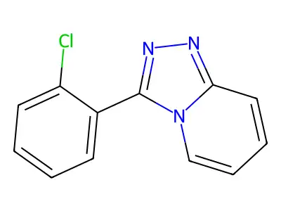 3-(2-Chlorophenyl)-[1,2,4]triazolo[4,3-a]pyridine structure