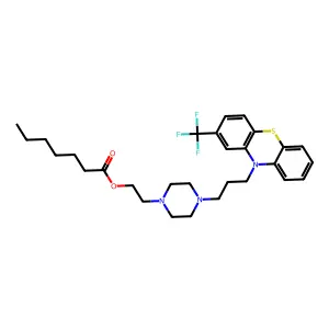 氟奋乃静庚酸酯 structure