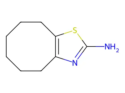 4H,5H,6H,7H,8H,9H-cycloocta[d][1,3]thiazol-2-amine structure