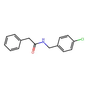 N-(4-Chlorobenzyl)-2-phenylacetamide structure