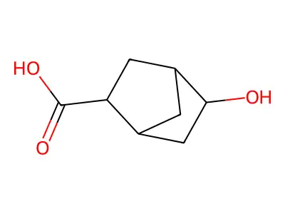 5-Hydroxybicyclo[2.2.1]heptane-2-carboxylic acid structure