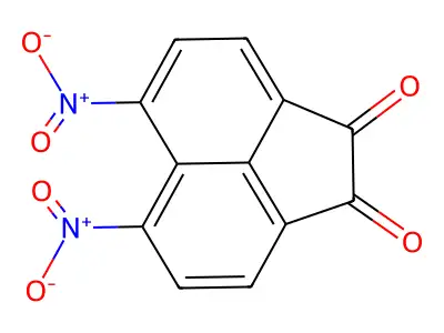 5,6-Dinitroacenaphthoquinone structure