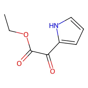 ethyl 2-oxo-2-(1H-pyrrol-2-yl)acetate structure