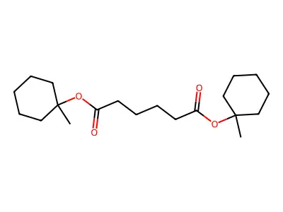 Bis(methylcyclohexyl) adipate structure