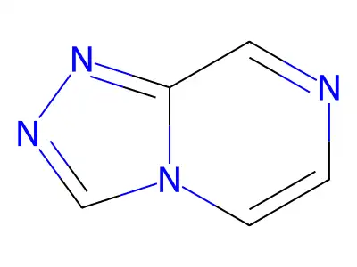 (1,2,4)Triazolo(4,3-a)pyrazine structure