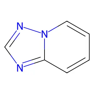 (1,2,4)Triazolo(1,5-a)pyridine structure