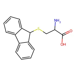 S-(9H-fluoren-9-yl)cysteine structure