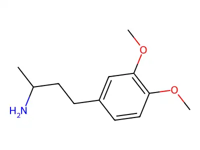 4-(3,4-Dimethoxyphenyl)butan-2-amine structure