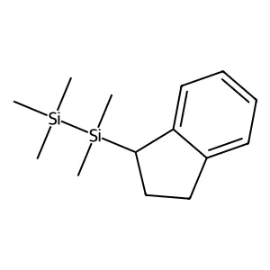 Disilane, 1-indanylpentamethyl- structure