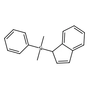 Silane, 1H-inden-1-yldimethylphenyl- structure