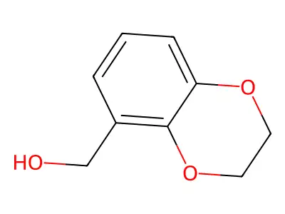 2,3-Dihydro-1,4-benzodioxin-5-ylmethanol structure
