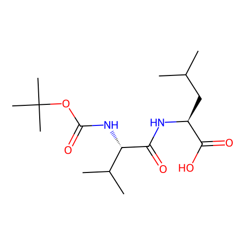 Boc-Val-Leu structure