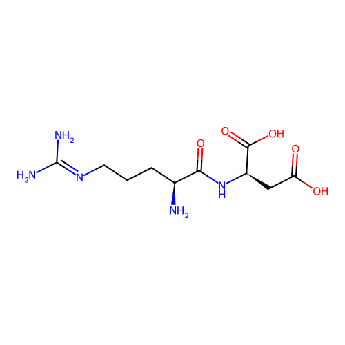 H-Arg-D-Asp-OH structure