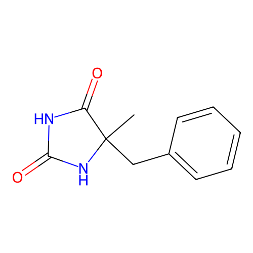 5-Benzyl-5-methylimidazolidine-2,4-dione structure