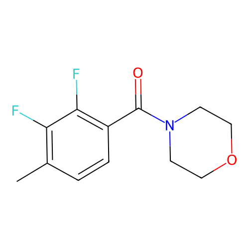 4-(2,3-Difluoro-4-methylbenzoyl)morpholine structure