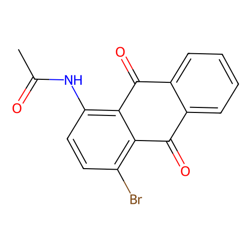 N-(4-Bromo-9,10-dioxo-9,10-dihydroanthracen-1-YL)acetamide structure