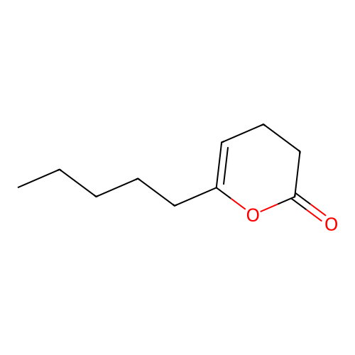 6-Pentyl-3,4-dihydropyran-2-one structure