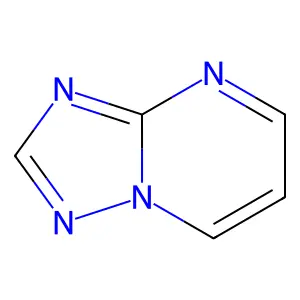 1,2,4-Triazolo(1,5-a)pyrimidine structure