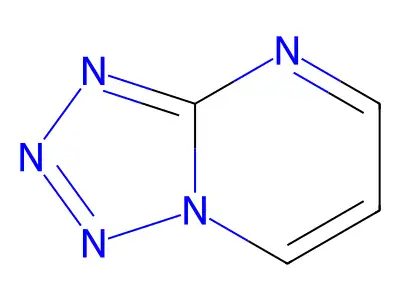 Tetrazolo(1,5-a)pyrimidine structure