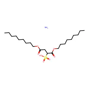 2-磺基琥珀酸1,4-二壬酯 structure
