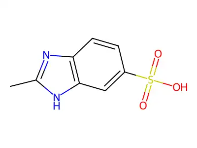 2-Methyl-1H-benzimidazole-6-sulfonic acid structure