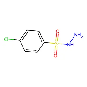 4-Chlorobenzenesulfonic hydrazide structure
