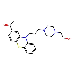 Acetophenazine structure