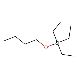 Butoxy(triethyl)silane structure