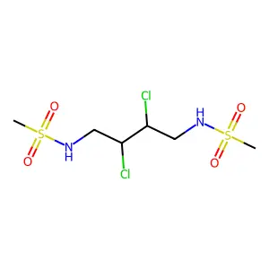 3,5-Dichloro-4-methoxybenzoic acid 2-(p-chlorobenzyl)hydrazide monohydrochloride structure