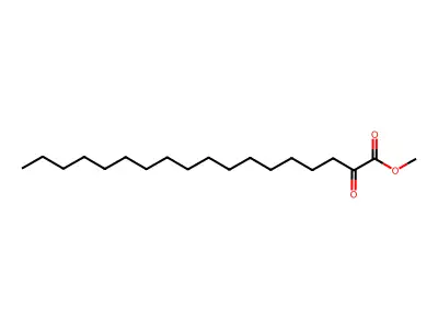Methyl 2-oxooctadecanoate structure