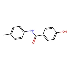 4-hydroxy-N-(4-methylphenyl)benzamide structure