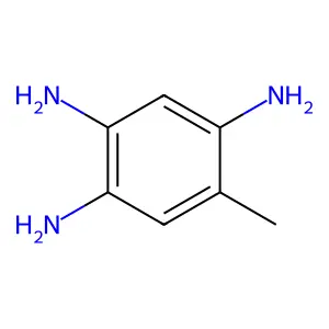 5-甲基-1,2,4-苯三胺 structure