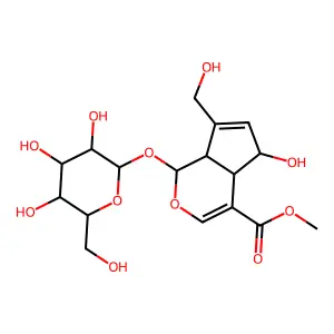 Scandoside, methyl ester structure