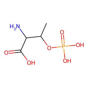 DL-苏氨酸二氢磷酸酯 structure