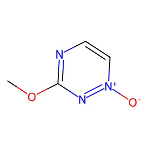 3-Methoxy-1-oxo-1lambda~5~,2,4-triazine structure