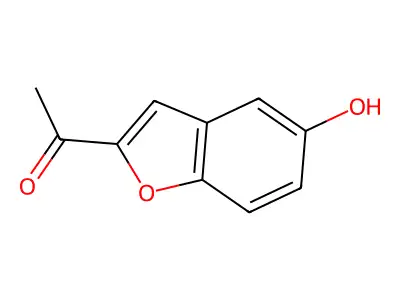 1-(5-Hydroxy-1-benzofuran-2-yl)ethanone structure