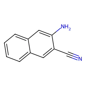 3-Amino-2-naphthonitrile structure