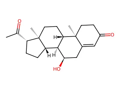 7-Hydroxypregn-4-ene-3,20-dione structure