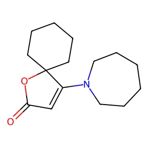4-(Azepan-1-yl)-1-oxaspiro[4.5]dec-3-en-2-one structure