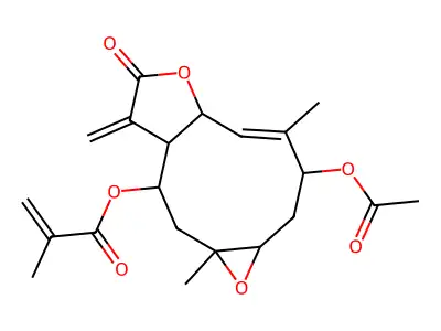 Erioflorin acetate structure