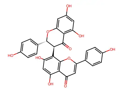 Talbotaflavone structure