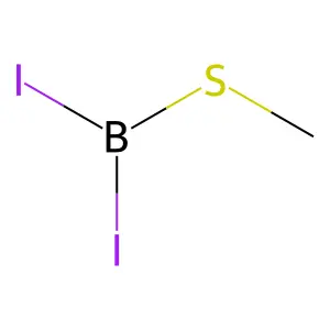 Methylthiodiiodoborane structure