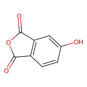 5-Hydroxy-1,3-dihydro-2-benzofuran-1,3-dione structure
